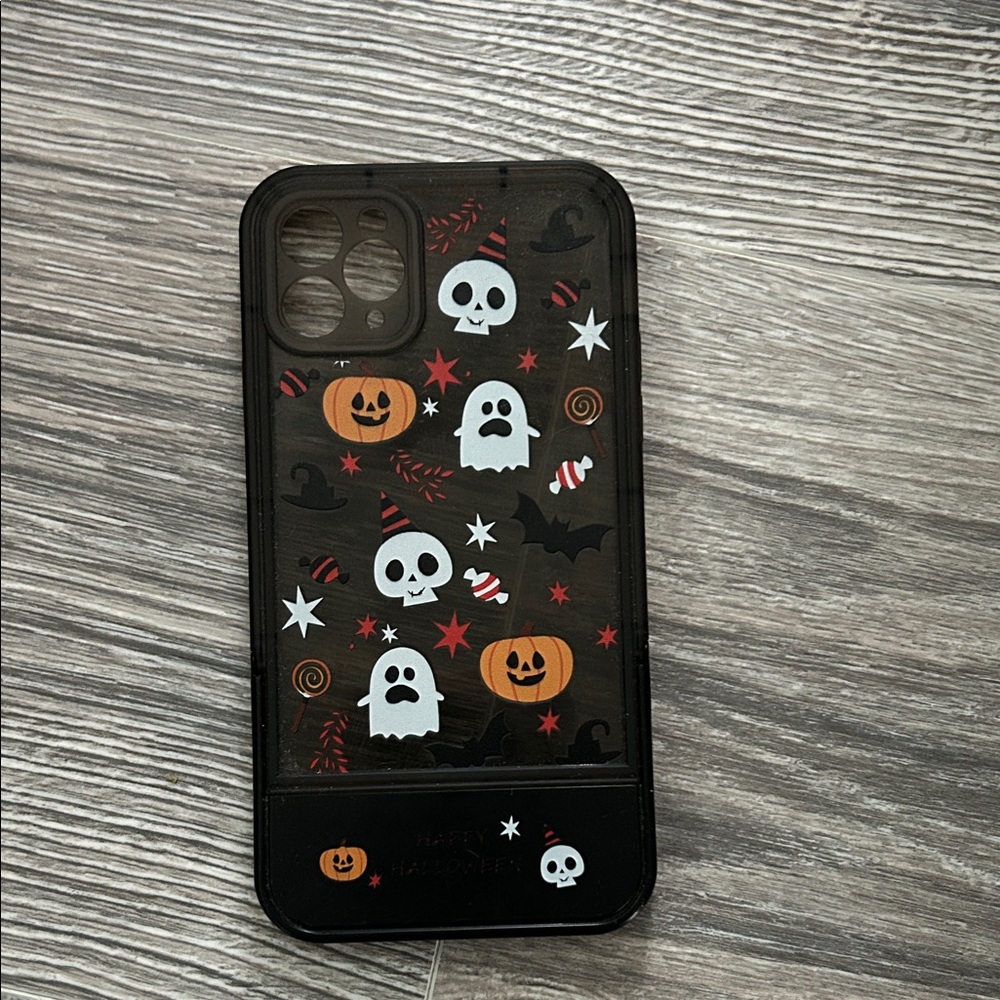 Halloween Themed Black Phone Case